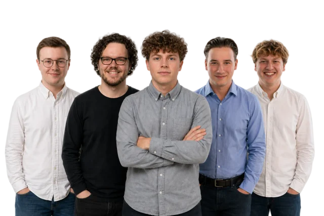 Het Tixer-team voor maatwerksoftware